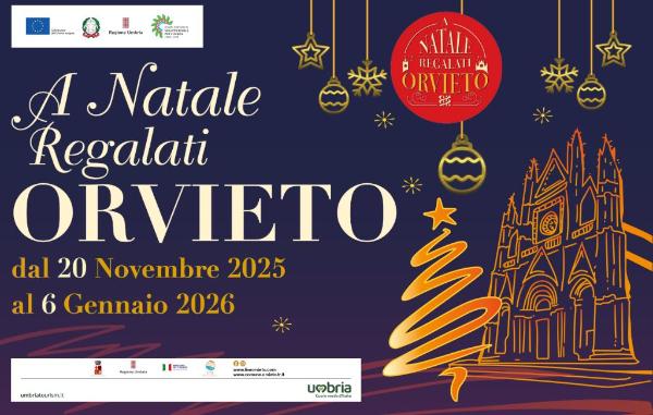  locandina A Natale regalati Orvieto 2025 - Orvieto 